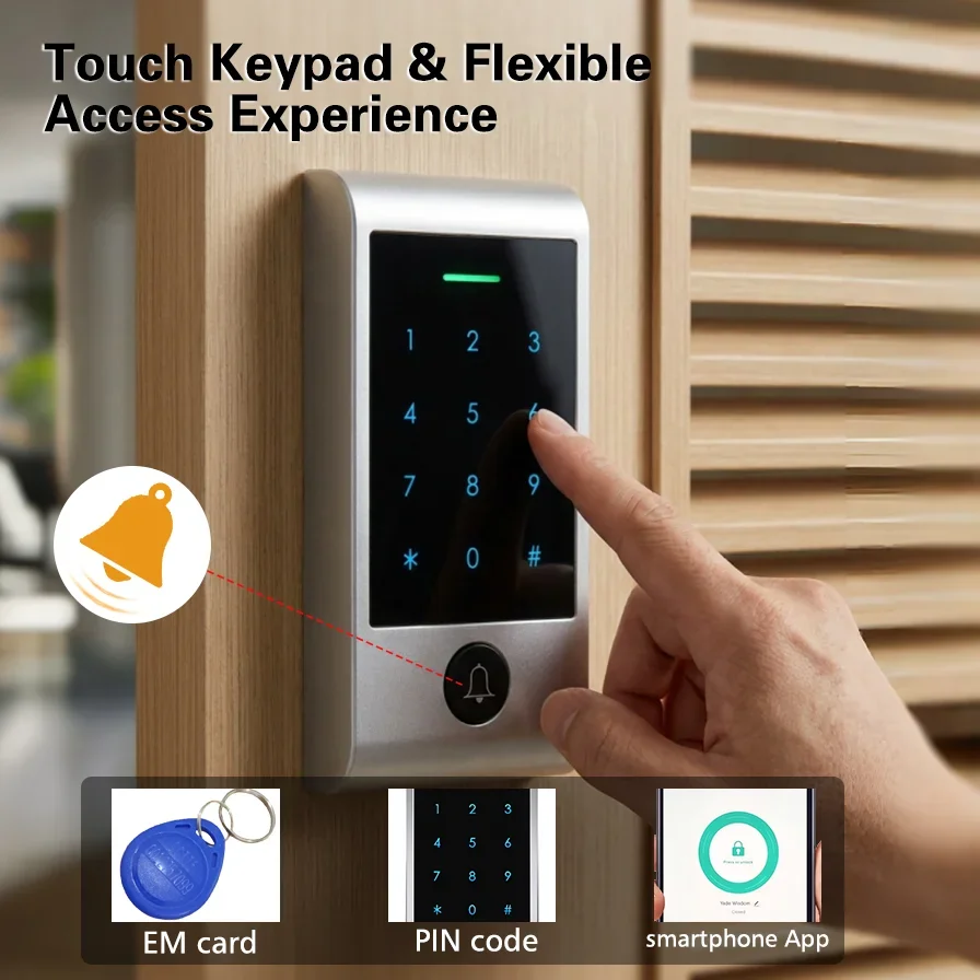 Advanced WIFI Remote Control T - Home Security Keypad recension och pris