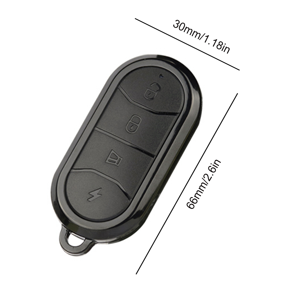 315 MHz/433 MHz Garage Door Ga - Home Security Key Fob recension och pris
