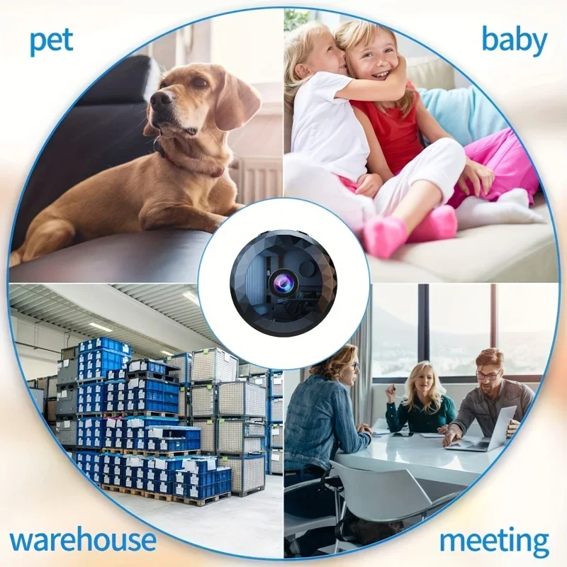 4K Mini WiFi Camera Wireless S - Hidden Camera Clock recension och pris