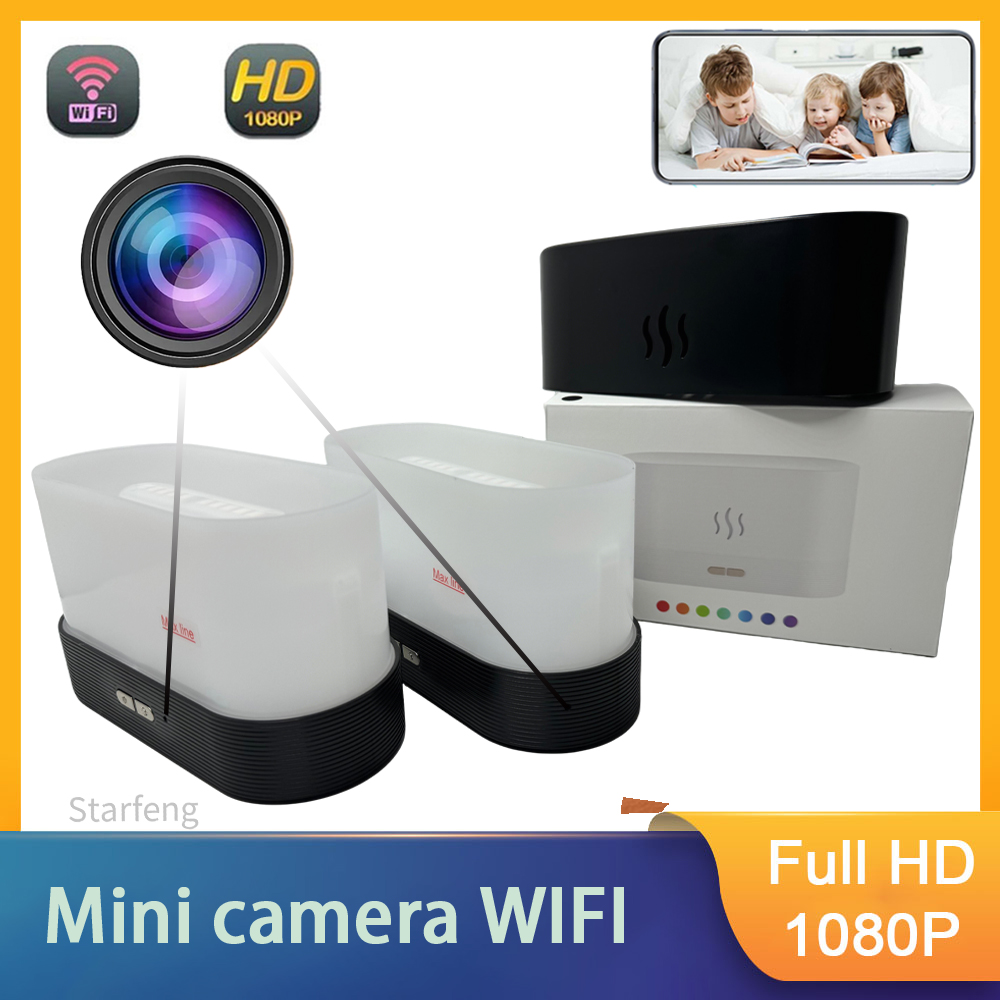 4K Mini Camera Full HD 1080P W - Hidden Camera Clock recension och pris