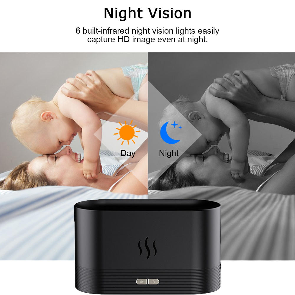 4K Mini Camera Full HD 1080P W - Hidden Camera Clock recension och pris