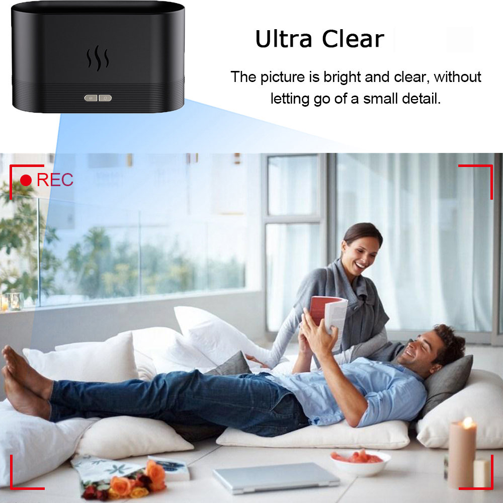 4K Mini Camera Full HD 1080P W - Hidden Camera Clock recension och pris