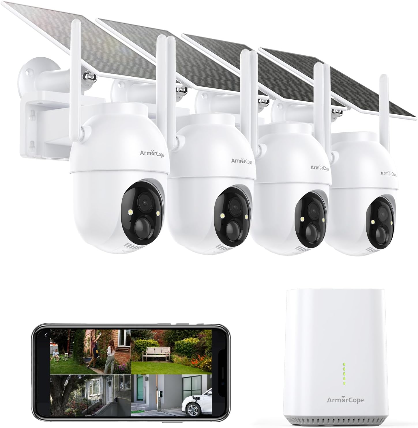 Wireless Outdoor Security Came - Home Security No Subscription recension och pris