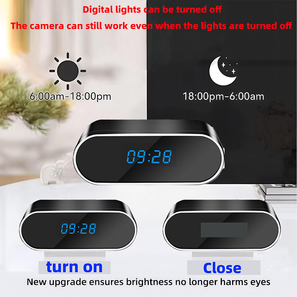 New Upgraded and Improved 4KHD - Home Security Hidden Cameras recension och pris