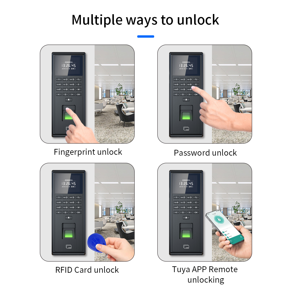 Tuya Smart Biometric Fingerpri - Home Security Door Lock recension och pris