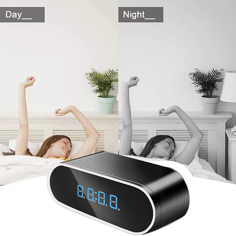 Wifi Mini Clock Camera Remote  - Hidden Camera Clock recension och pris
