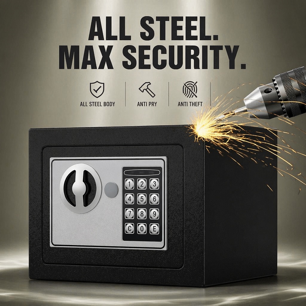 All Steel Electronic Digital K - Home Security Keypad recension och pris