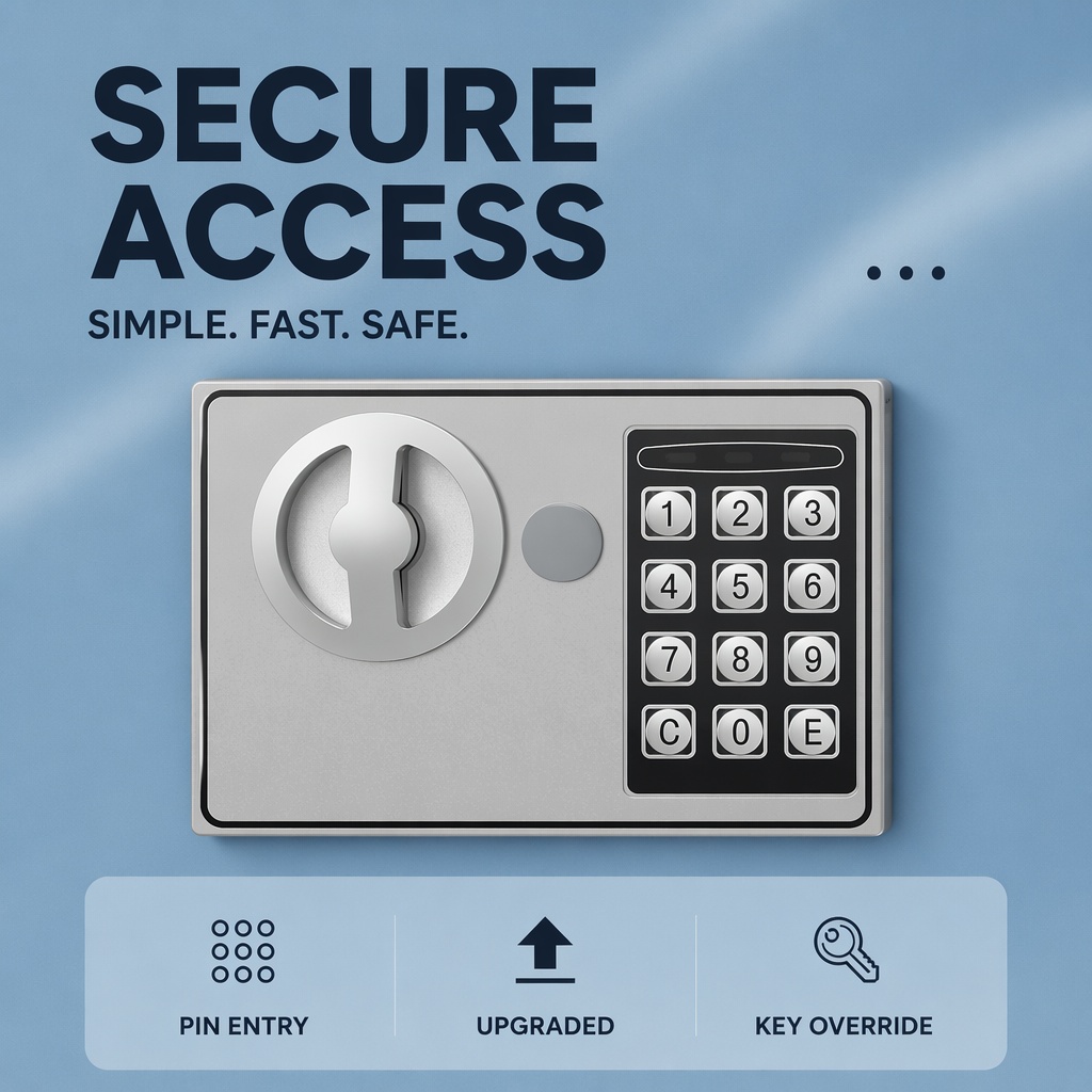 All Steel Electronic Digital K - Home Security Keypad recension och pris