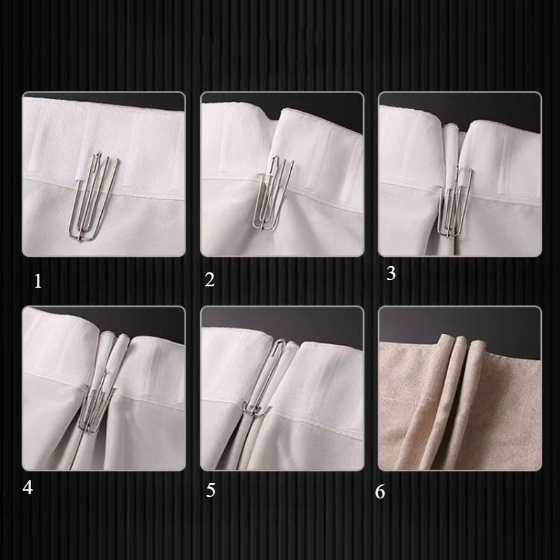 59 pcs Pleat Drapery Hooks Fir - Home Security Firms recension och pris