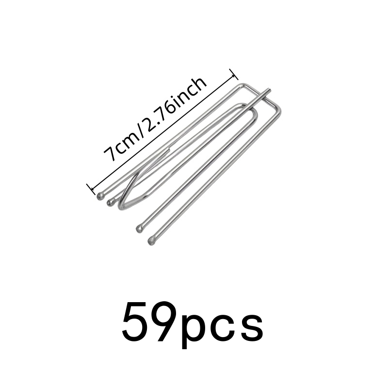 59 pcs Pleat Drapery Hooks Fir - Home Security Firms recension och pris