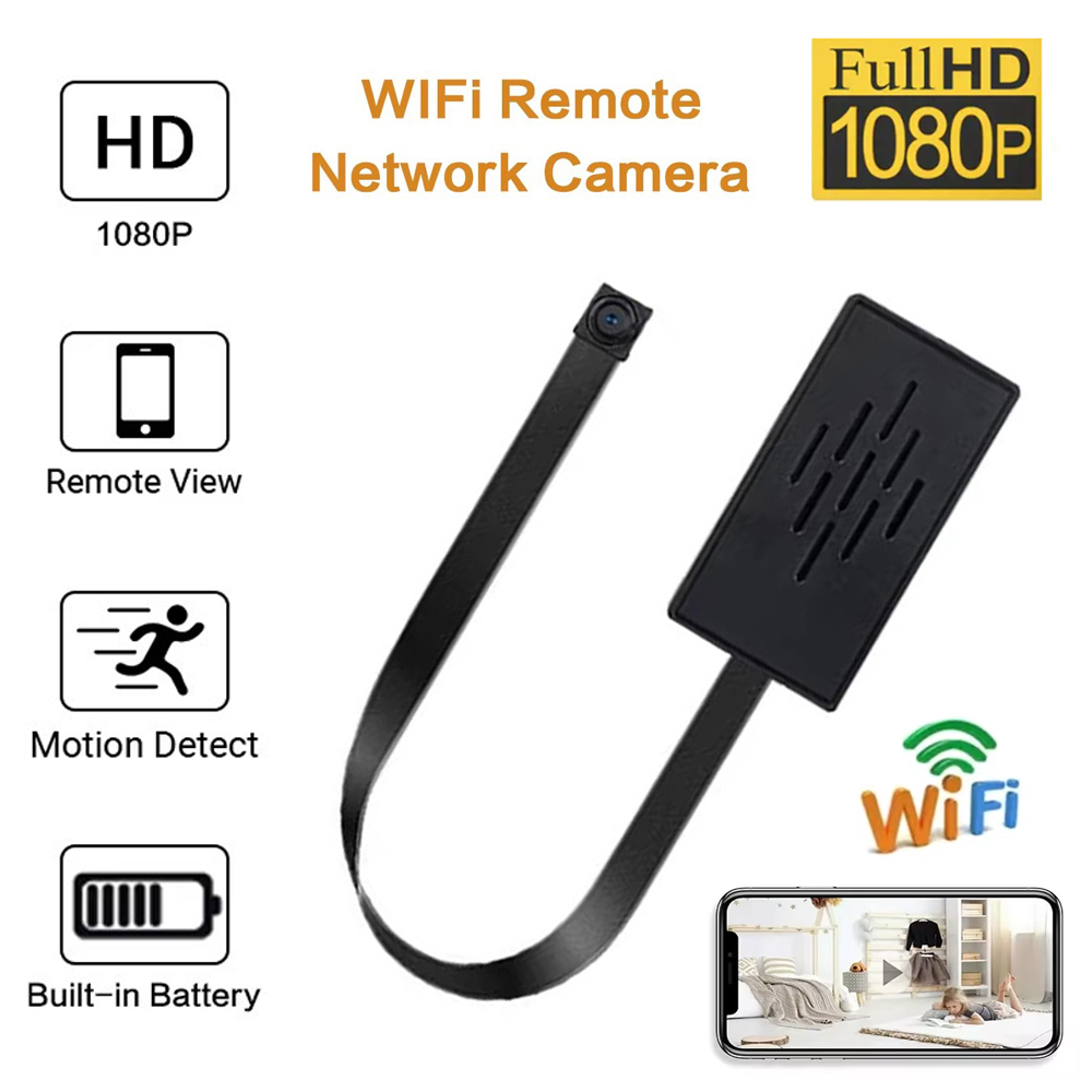 Mini HD-1080P Wireless DIY WiF - Home Security Hidden Cameras recension och pris