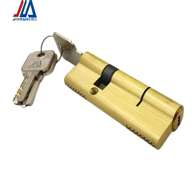 Solid Brass Door Lock Cylinder - Home Security Door Lock recension och pris
