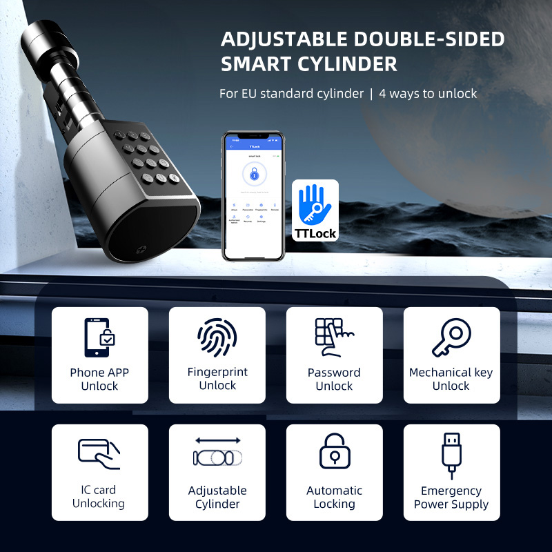 Smart Euro Cylindrical Door Lo - Home Security Keypad recension och pris