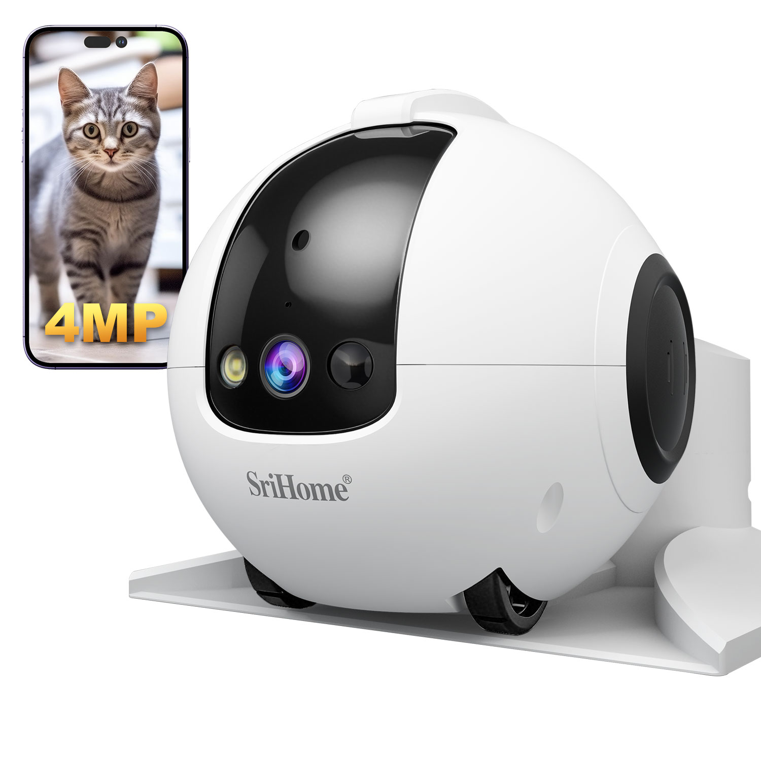 4MP Srihome APP Mobile Guard R - Home Security Robots recension och pris