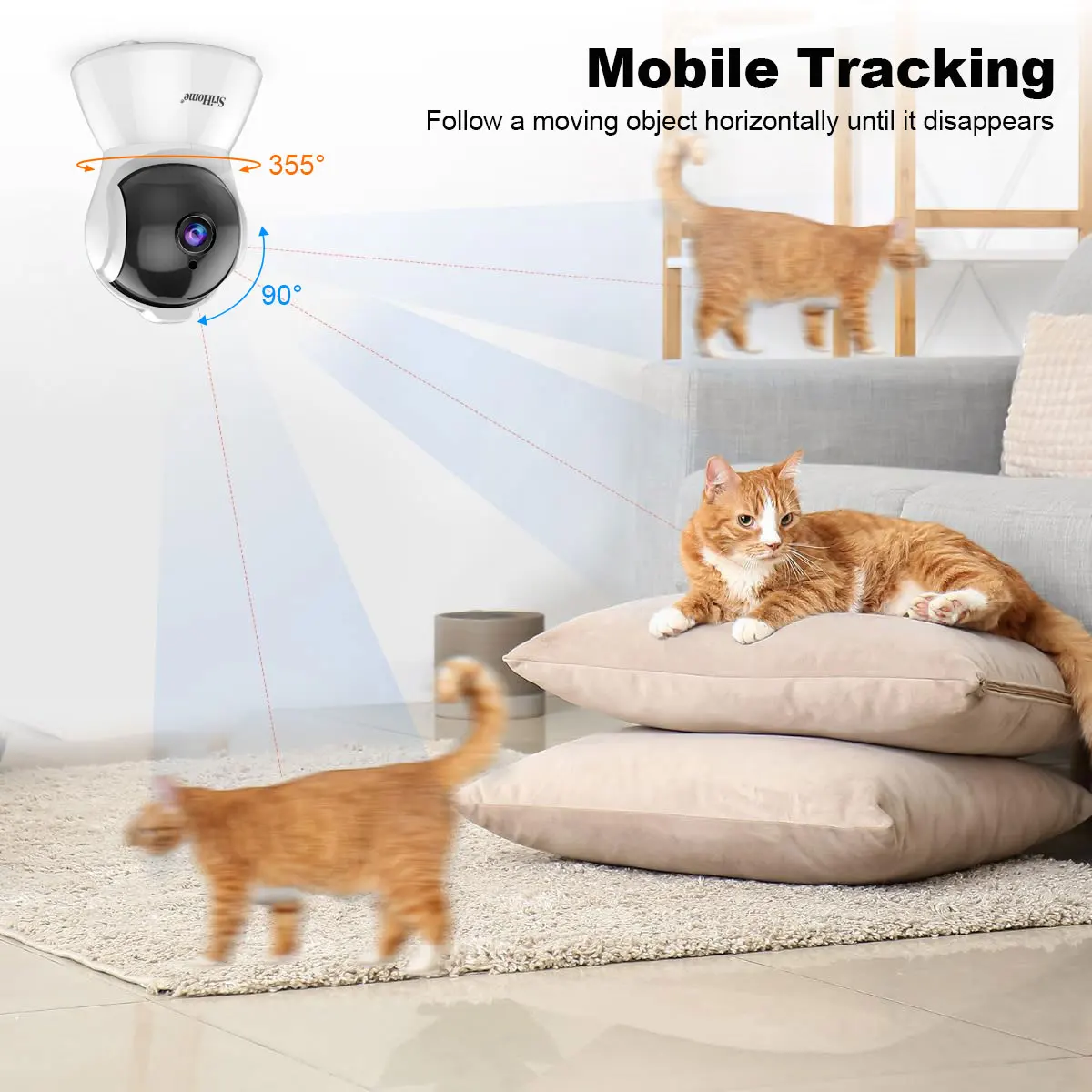 Srihome SH025 WiFi Camera Smar - Home Security No Subscription recension och pris