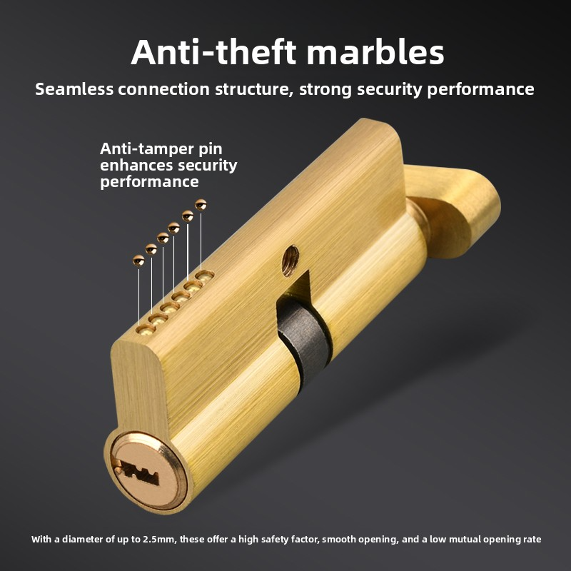 Door Cylinder Lock Biased 70mm - Home Security Services recension och pris