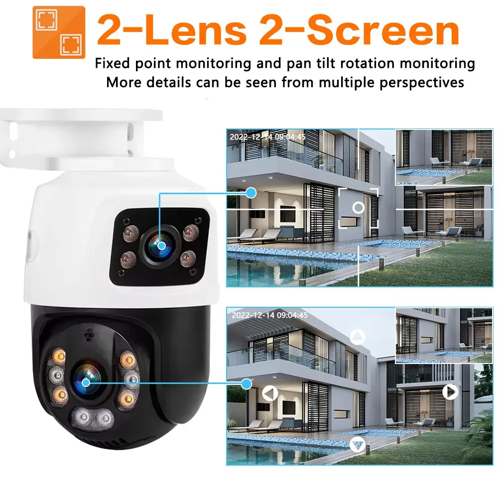Outdoor 8MP POE PTZ Security C - Home Yard Security recension och pris
