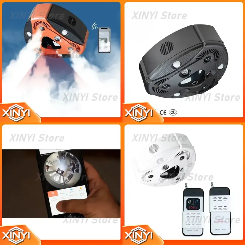 Hot Sales Wholesale Smart Syst - Home Security Fog System recension och pris