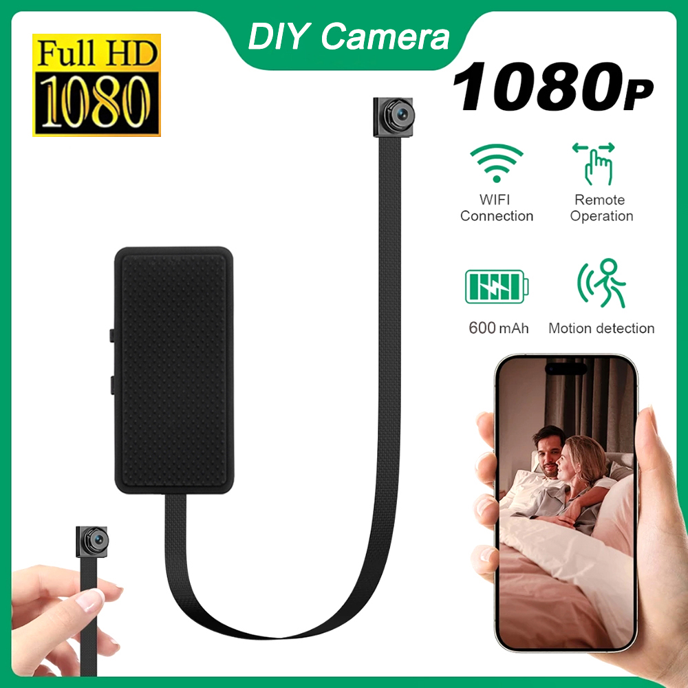 1080P HD DIY WiFi Mini Camera  - Home Security Hidden Cameras recension och pris