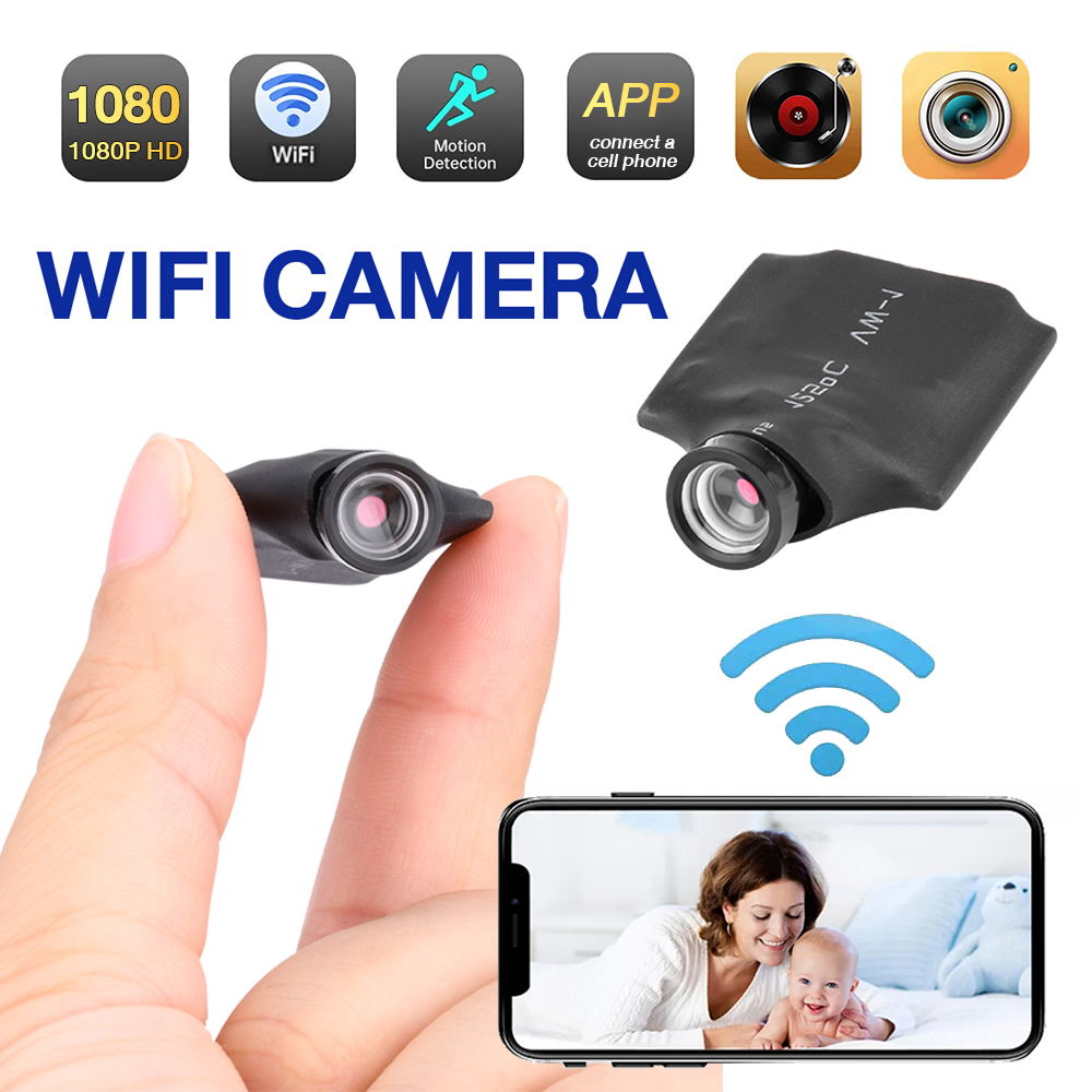 WiFi Mini Camera 1080P HD DIY  - Home Security Hidden Cameras recension och pris