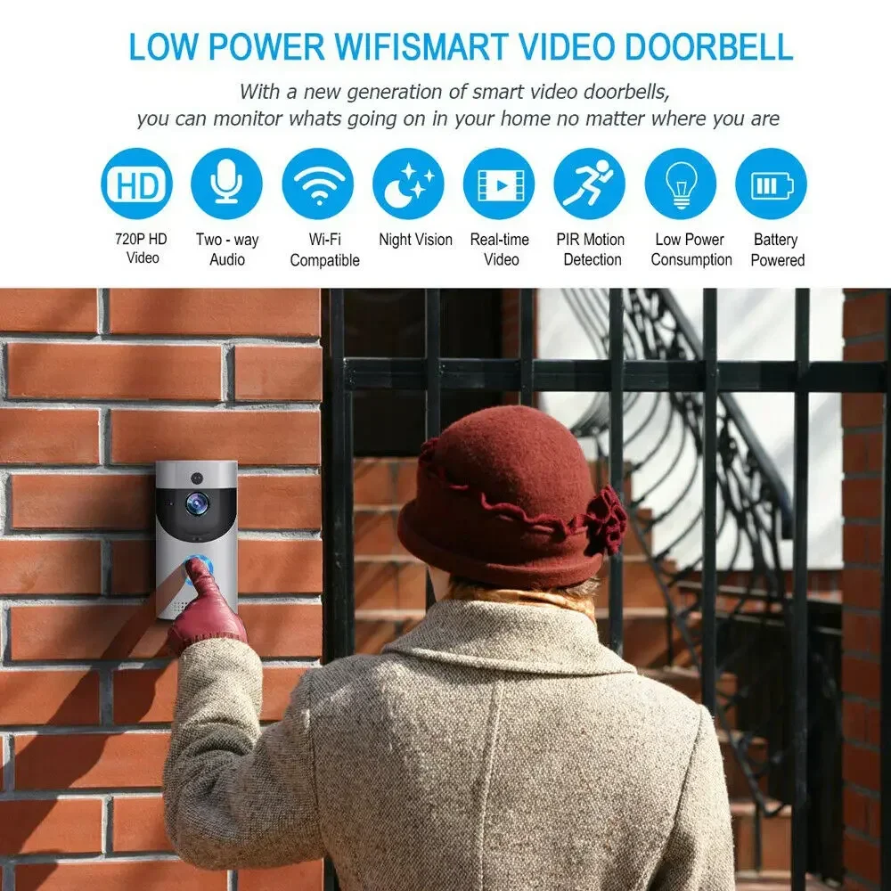 720P HD Smart Home Wireless WI - Home Security Lidar recension och pris