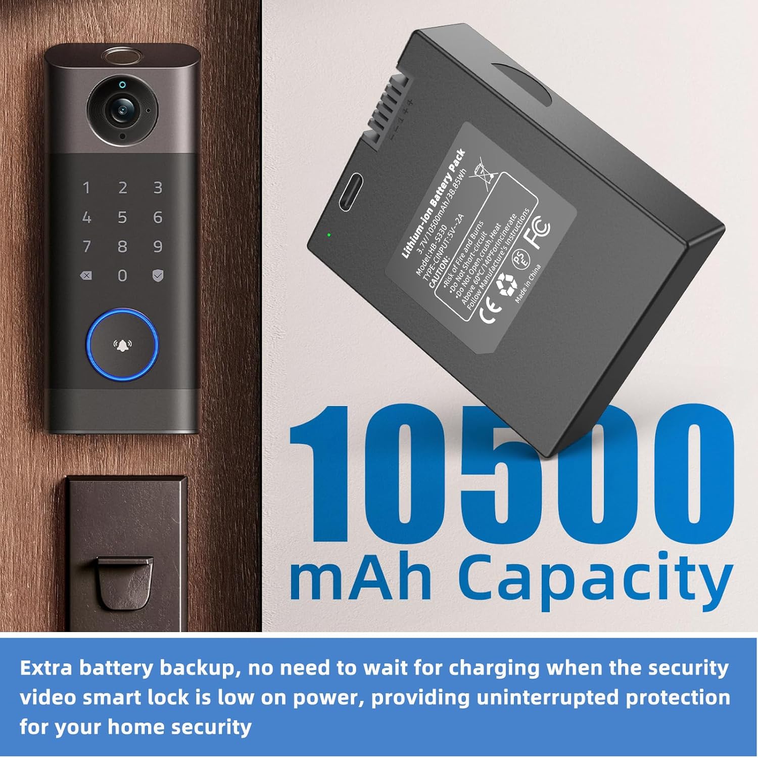 Eufy 10500mAh Security Recharg - Home Security Eufy recension och pris