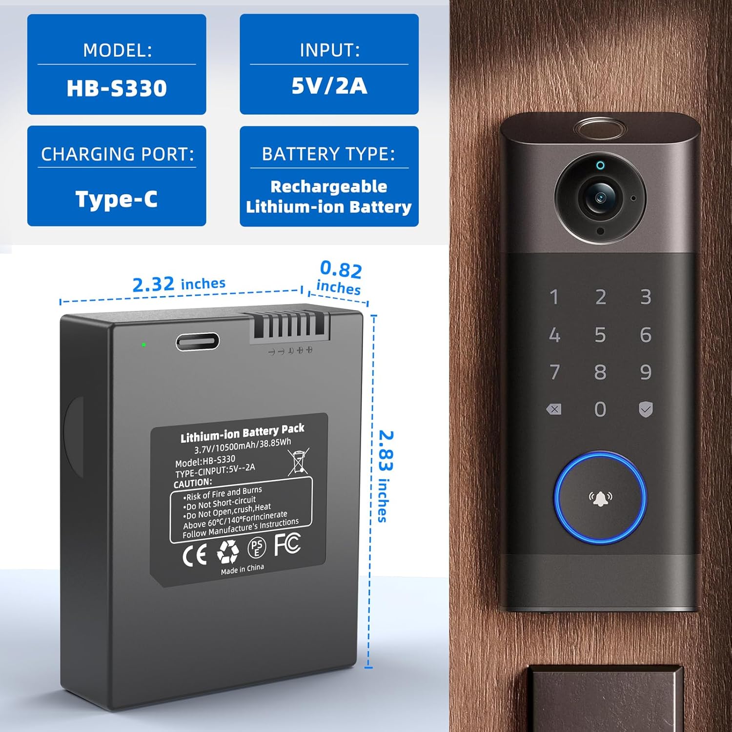 Eufy 10500mAh Security Recharg - Home Security Eufy recension och pris