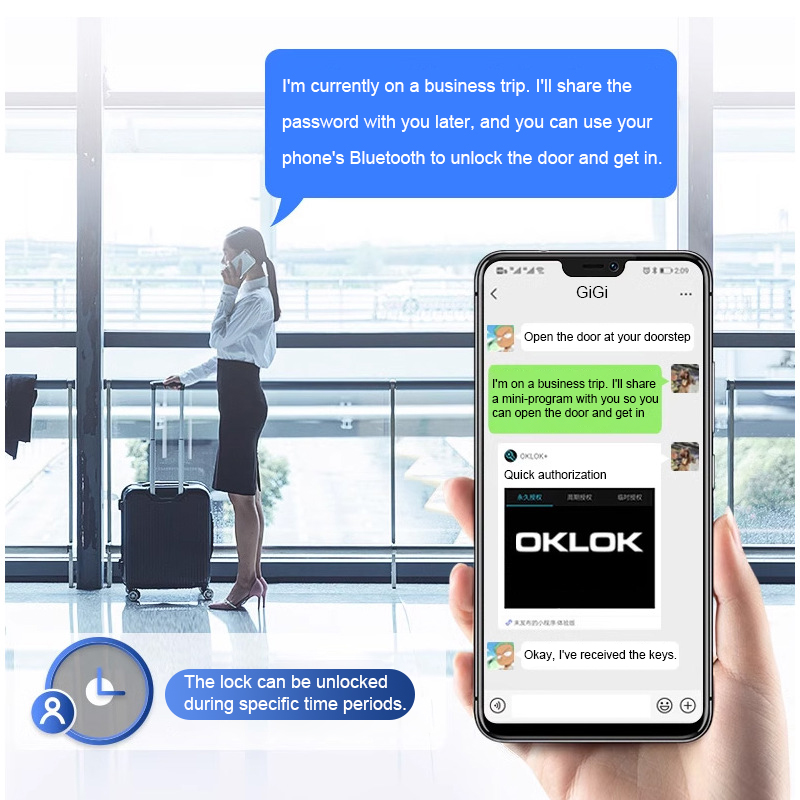 Intelligent Padlock Hang Desig - Home Security Door Lock recension och pris