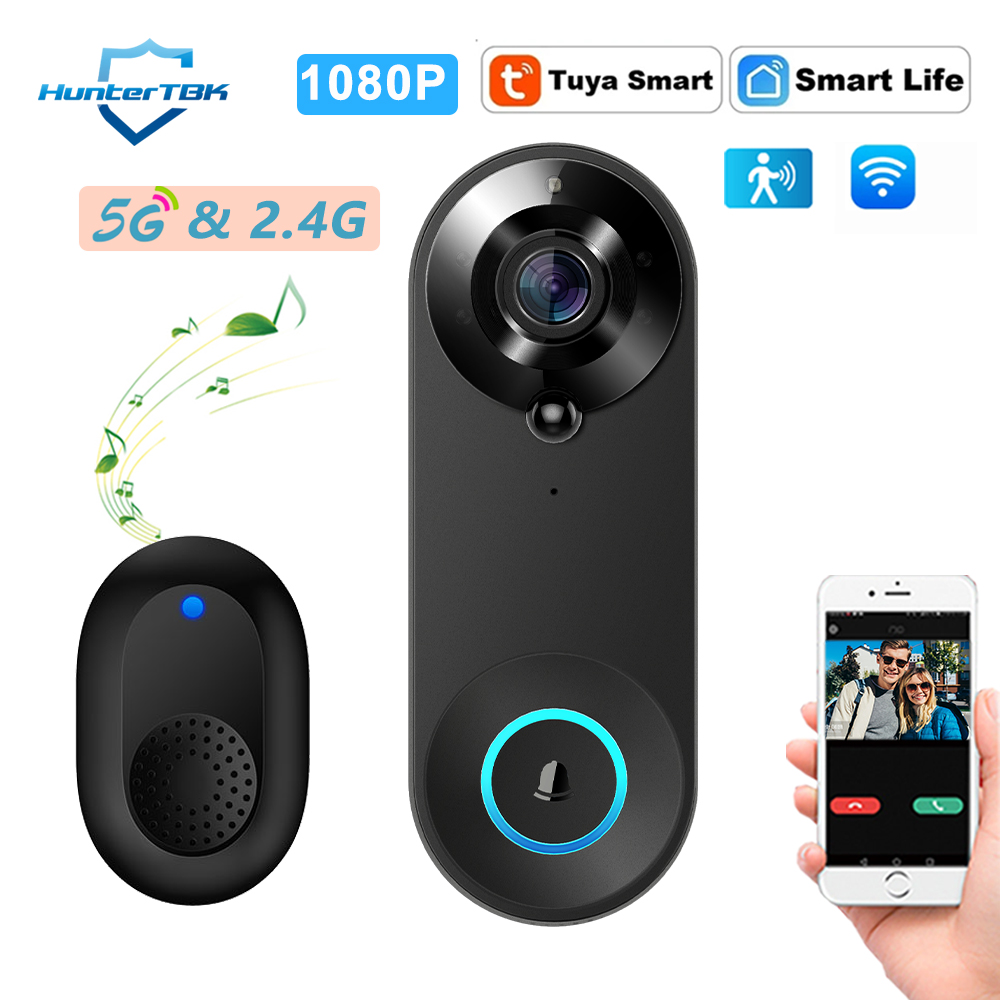 5G 2.4G WiFi Video Doorbell 10 - Home Security Lidar recension och pris