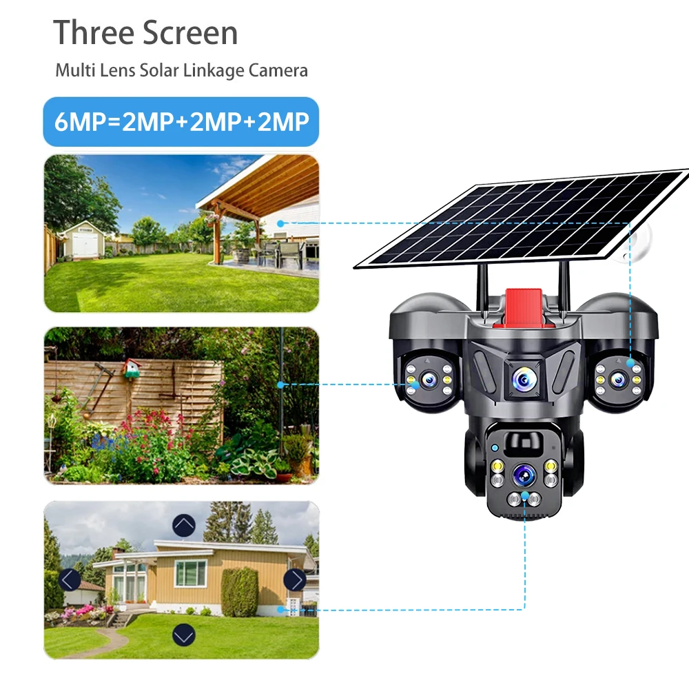 KERUI V380 Pro Outdoor PTZ 6MP - Home Security Indoor Cameras recension och pris