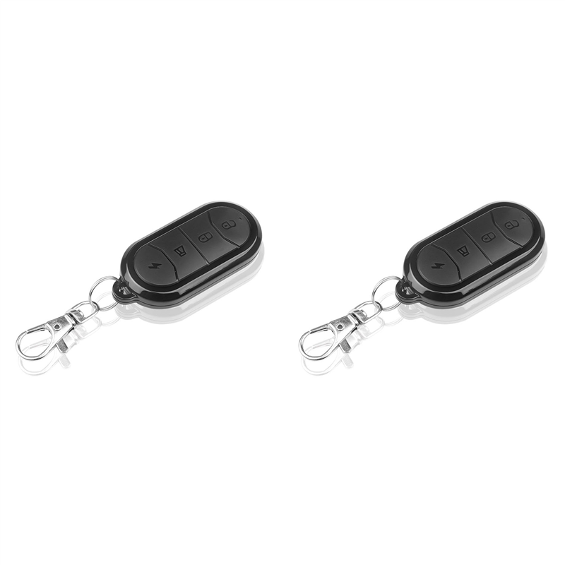 2X 433Mhz Garage Door Gate Rem - Home Security Key Fob recension och pris