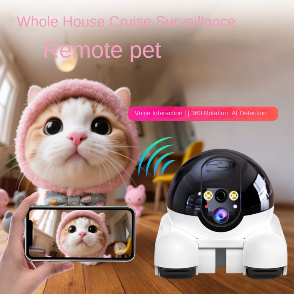 New 1080P HD WIFI Camera PTZ I - Home Security Robots recension och pris