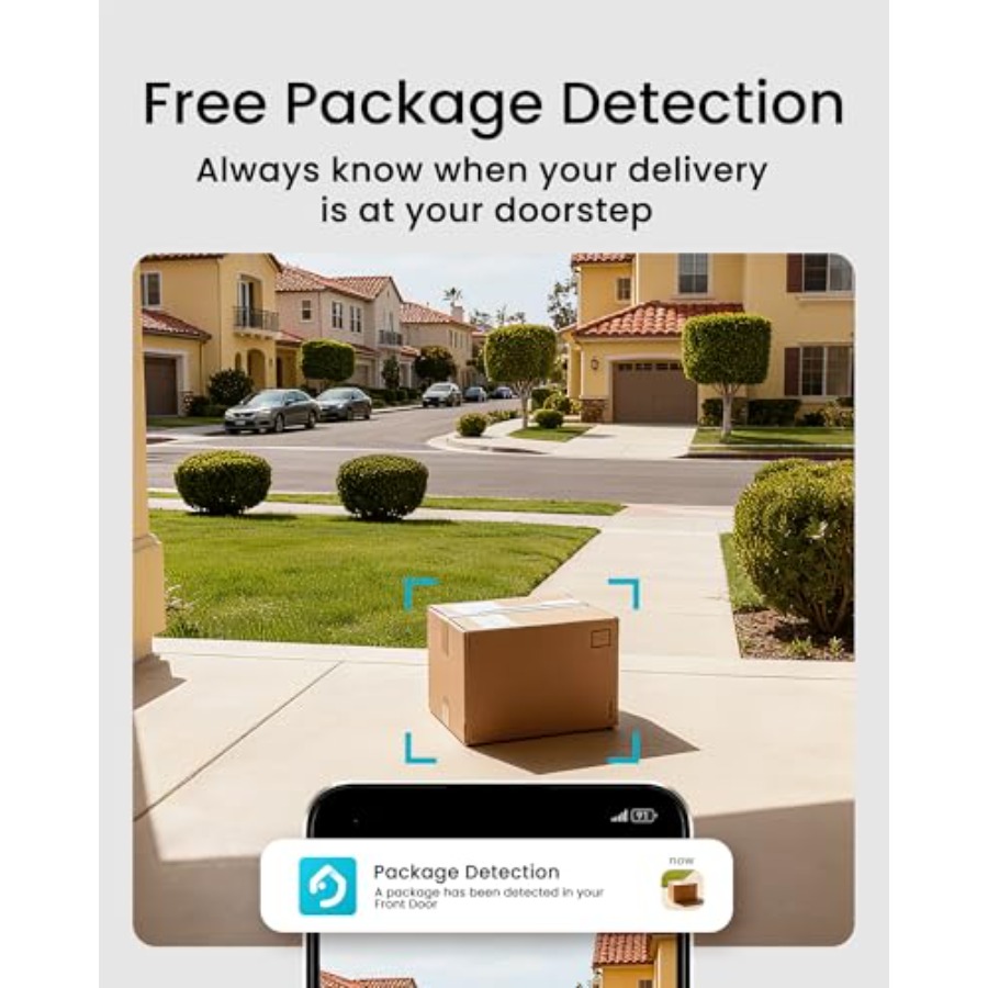 Wireless doorbell camera for h - Home Security No Subscription recension och pris
