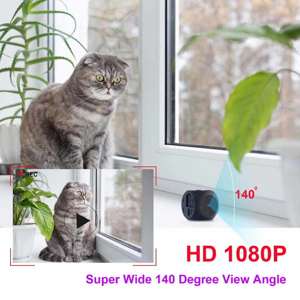Portable Mini HD 1080P Camera  - Home Security Hidden Cameras recension och pris