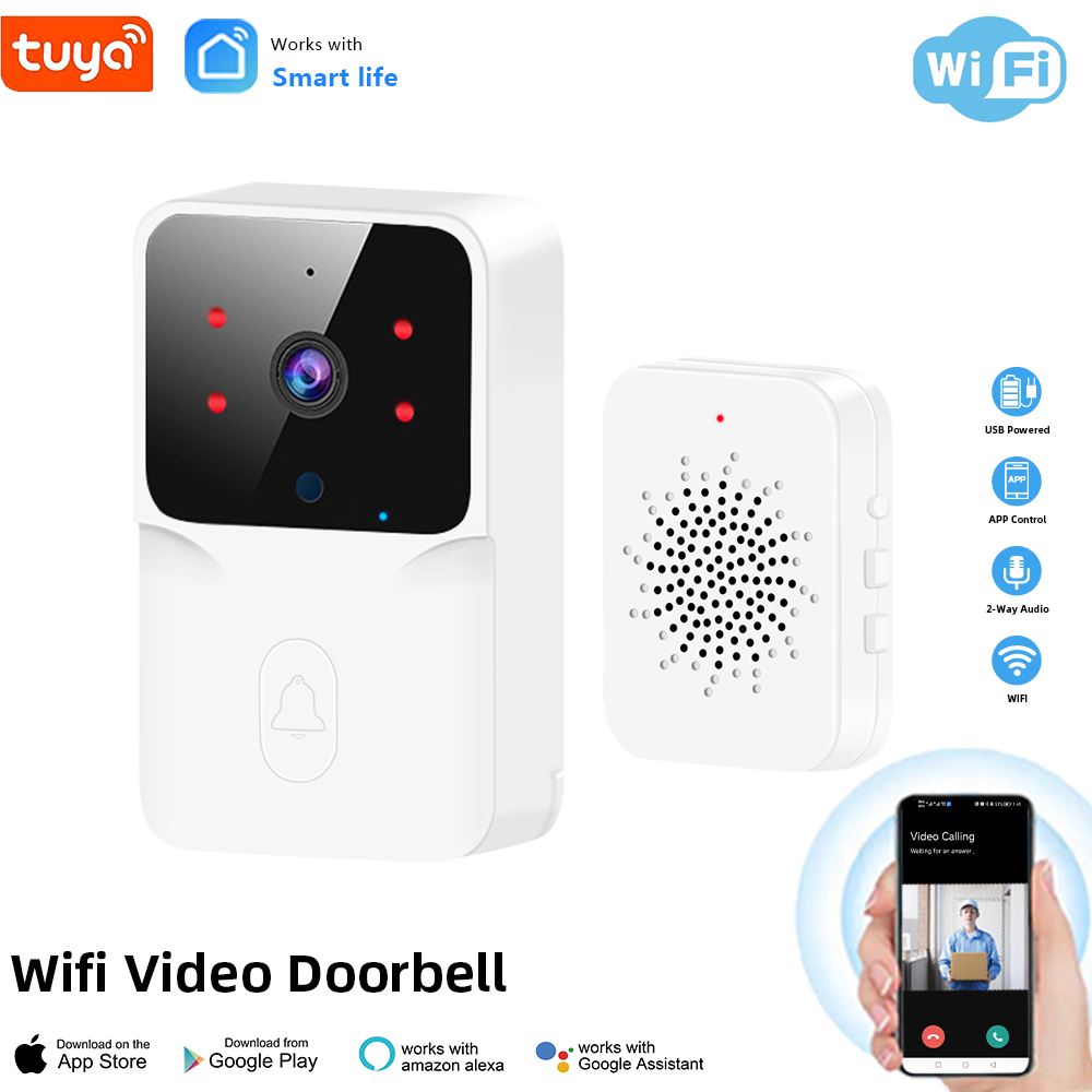 Tuya WiFi Video Doorbell Wirel - Home Security Lidar recension och pris