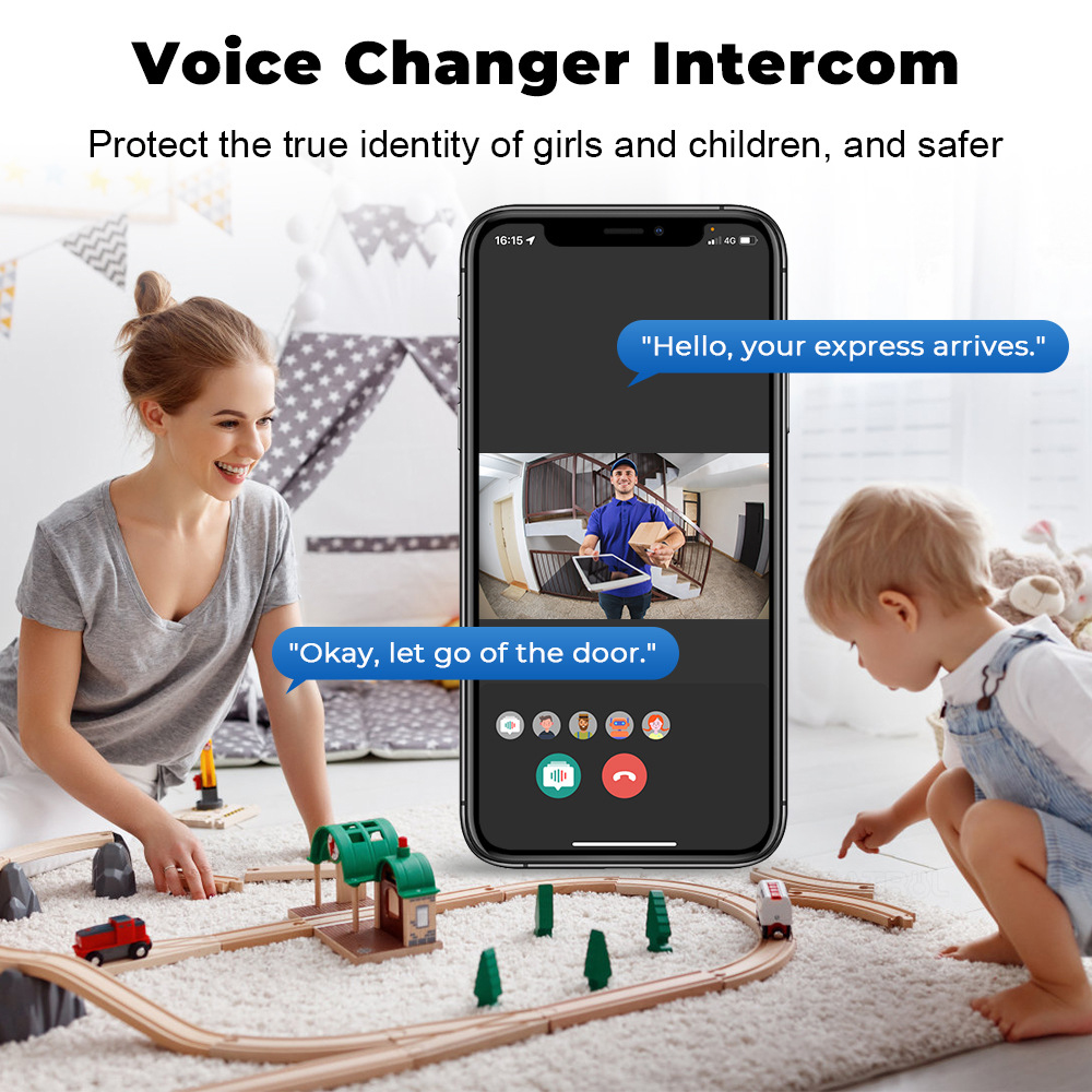 Tuya WiFi Video Doorbell Wirel - Home Security Lidar recension och pris