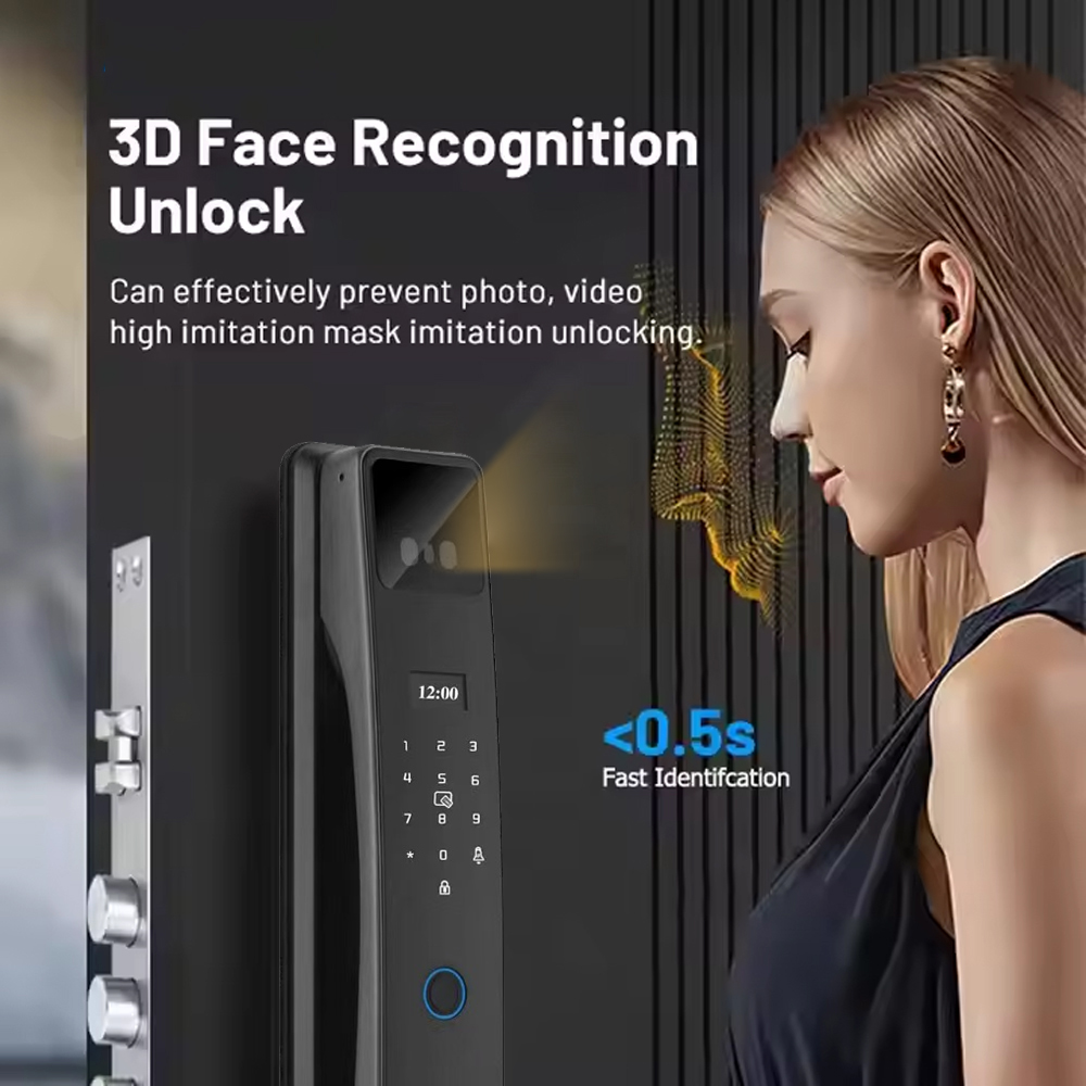Smart Electronic Door Lock Pas - Home Security Indoor Cameras recension och pris