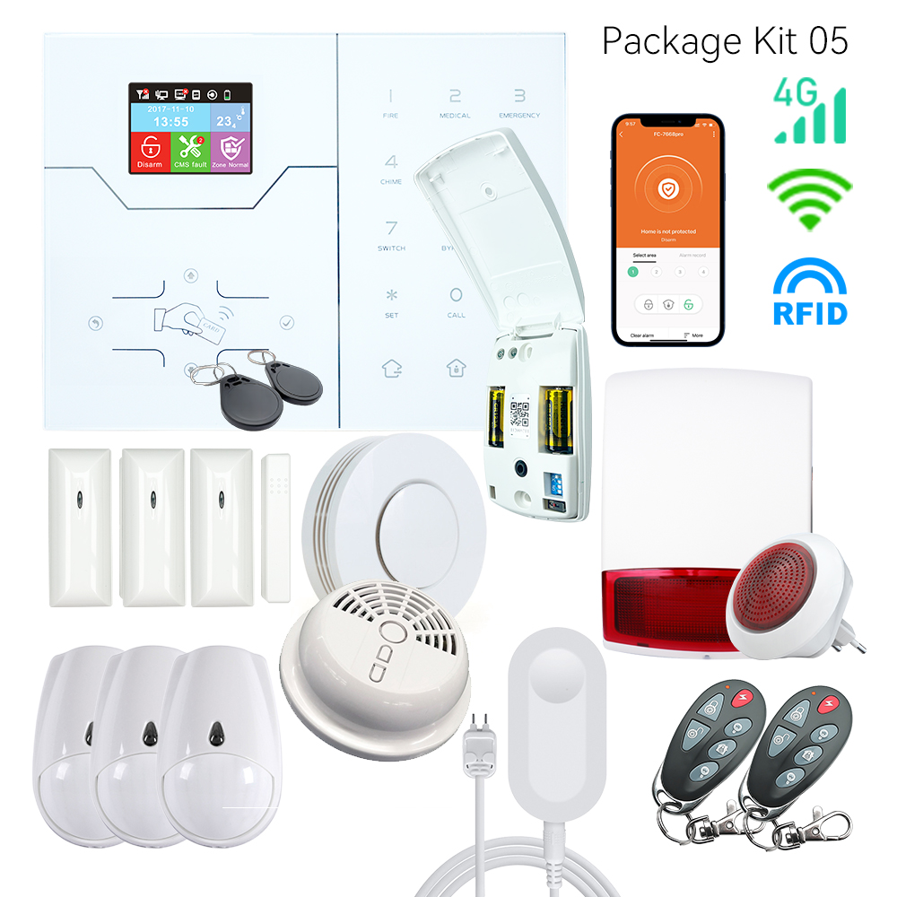 Smart Home Alarm Central HA-VG - Home Security No Subscription recension och pris