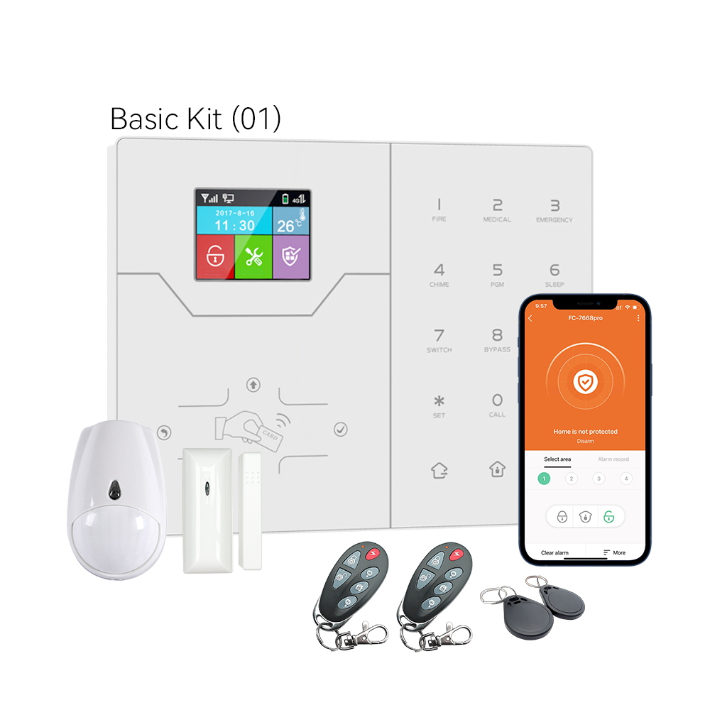 Smart Home Alarm Central HA-VG - Home Security No Subscription recension och pris