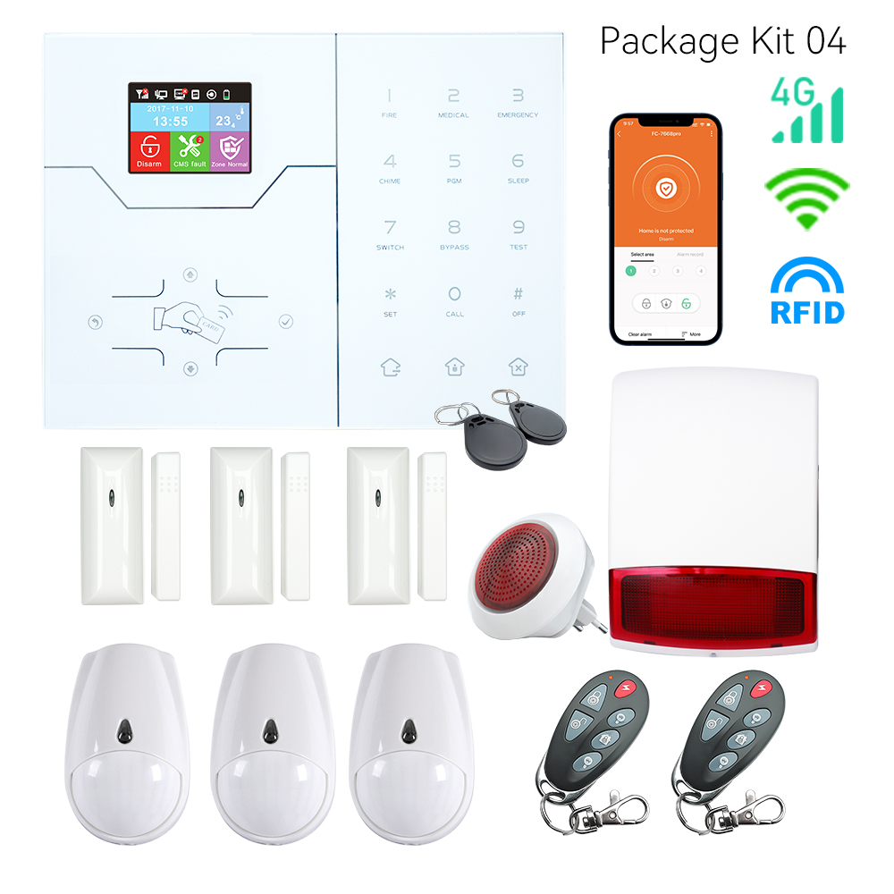 Smart Home Alarm Central HA-VG - Home Security No Subscription recension och pris