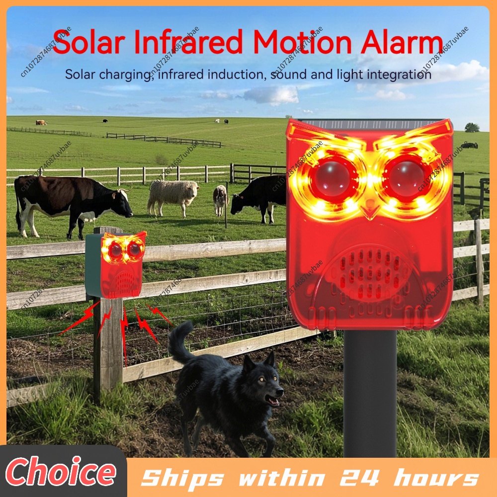 Solar Motion Sensor Alarm Dog  - Home Yard Security recension och pris