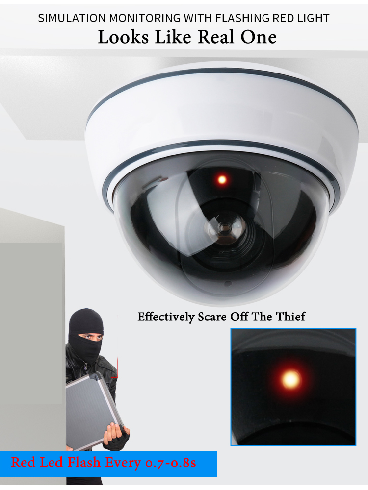 Creative Black/White Fake Dome - Home Security Company recension och pris
