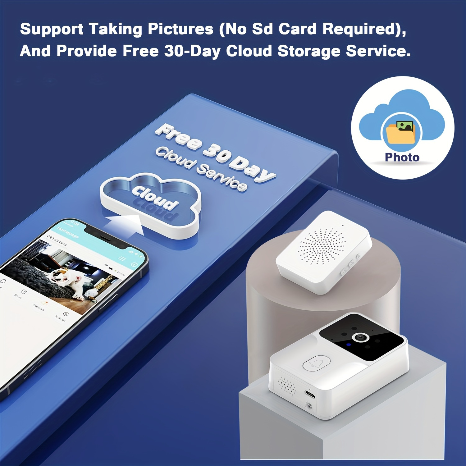 Tuya Wireless Smart Video Door - Home Security Lidar recension och pris